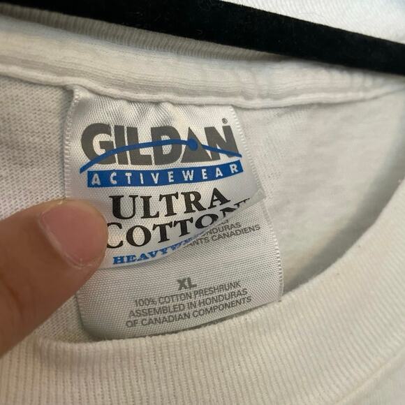 Vintage 90s Operon DNA Technologies Zucchini Banana Zucchana Shirt Adult XL - Picture 3 of 3